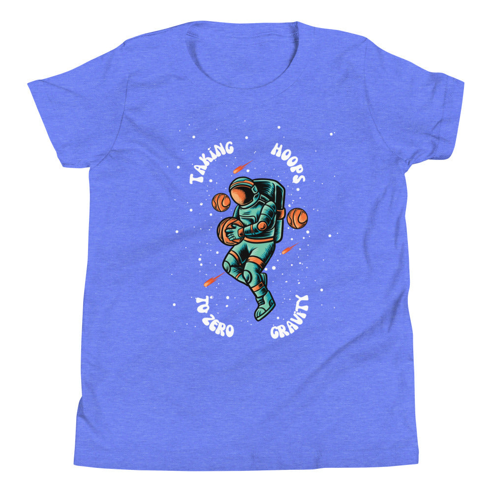 Astronaut NASA Taking Hoops to Zero Gravity Youth T-Shirt